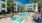 a pool in a resort